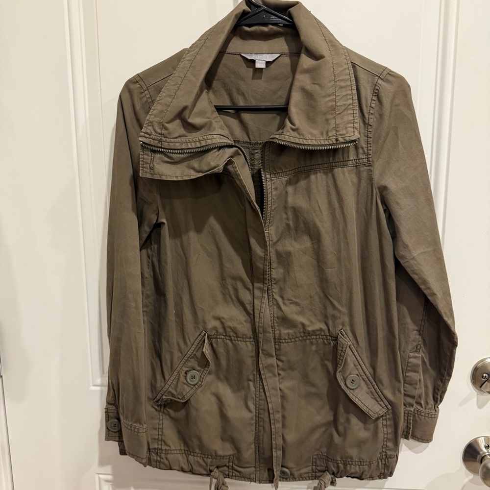 Rubbish Olive Utility Jacket